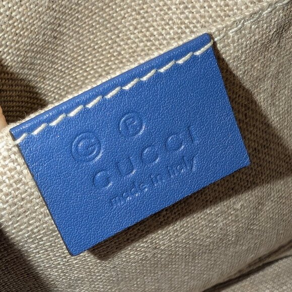 GUCCI Microguccissima Bree Crossbody Camera Bag - Picture 10 of 11